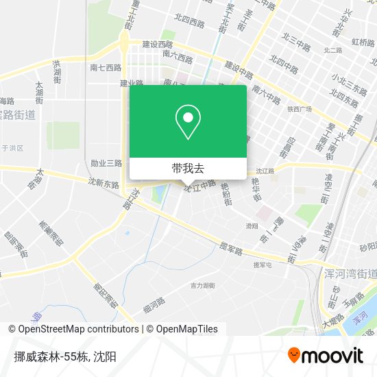 挪威森林-55栋地图