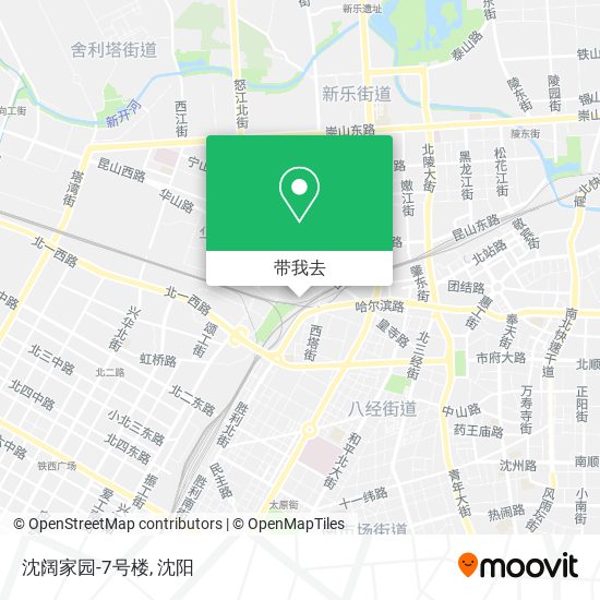 沈阔家园-7号楼地图