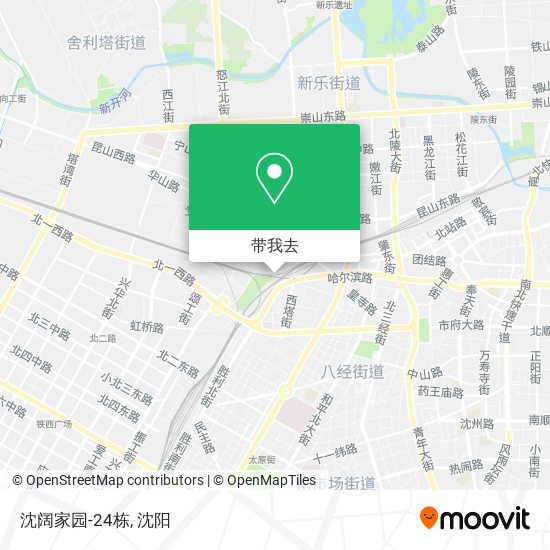 沈阔家园-24栋地图