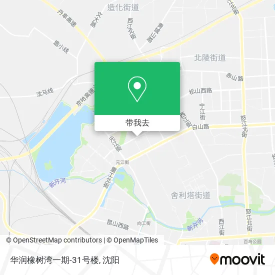 华润橡树湾一期-31号楼地图