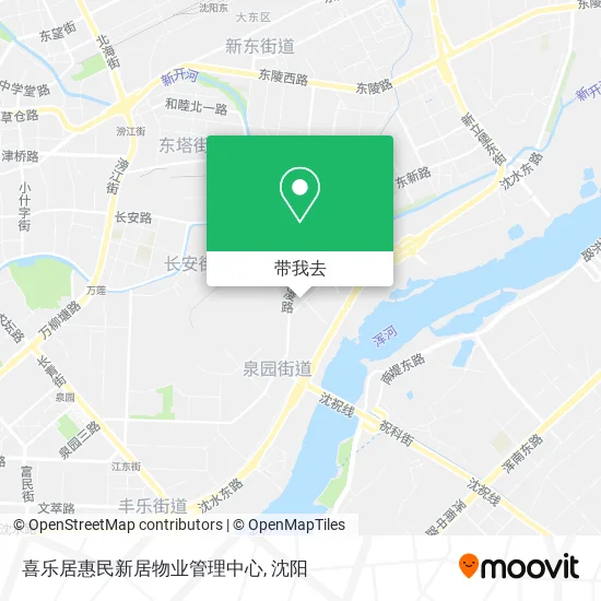 喜乐居惠民新居物业管理中心地图