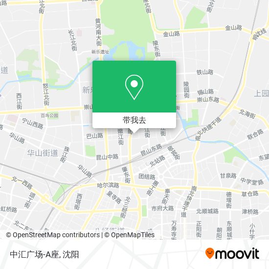 中汇广场-A座地图
