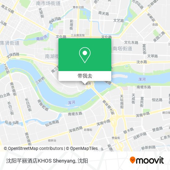 沈阳芊丽酒店KHOS Shenyang地图