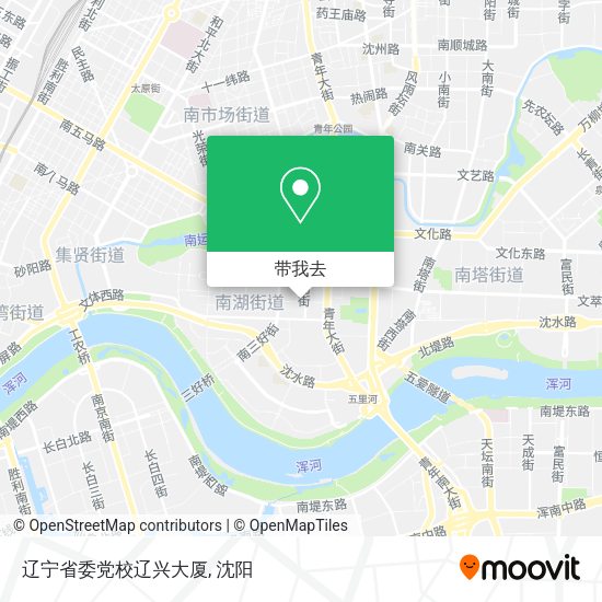 辽宁省委党校辽兴大厦地图