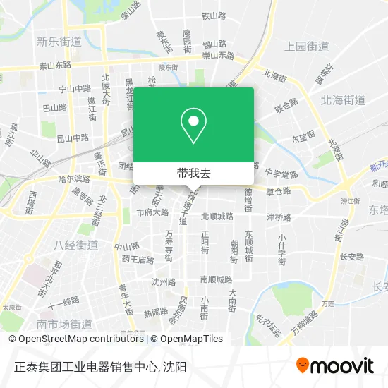 正泰集团工业电器销售中心地图