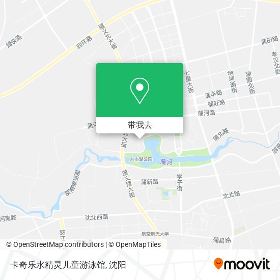 卡奇乐水精灵儿童游泳馆地图