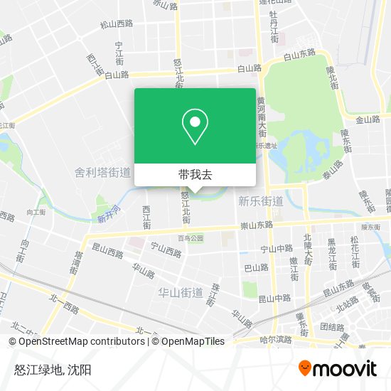 怒江绿地地图