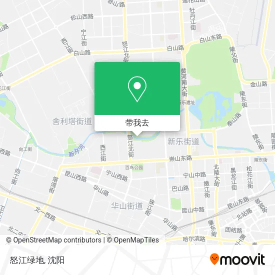 怒江绿地地图