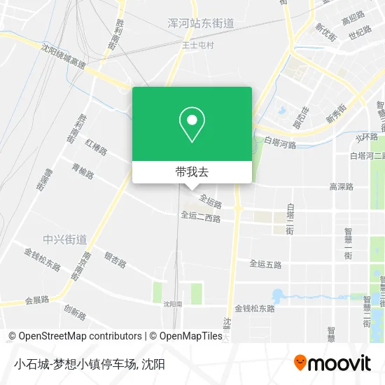 小石城-梦想小镇停车场地图