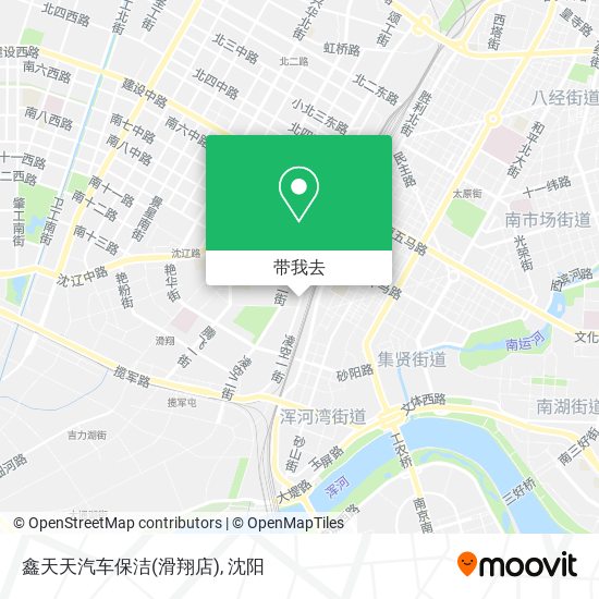 鑫天天汽车保洁(滑翔店)地图