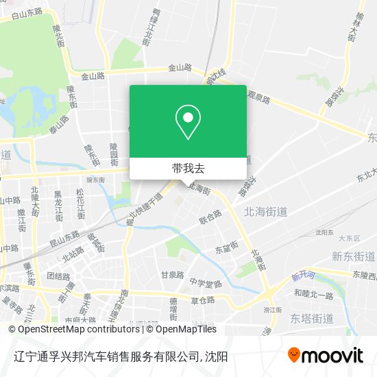 辽宁通孚兴邦汽车销售服务有限公司地图