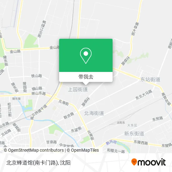 北京蜂道馆(南卡门路)地图