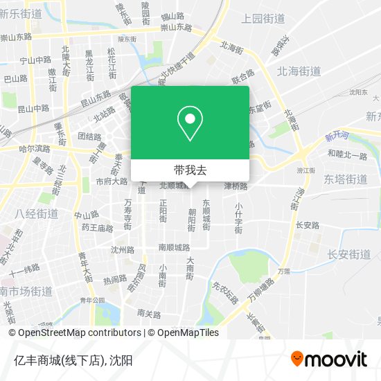 亿丰商城(线下店)地图
