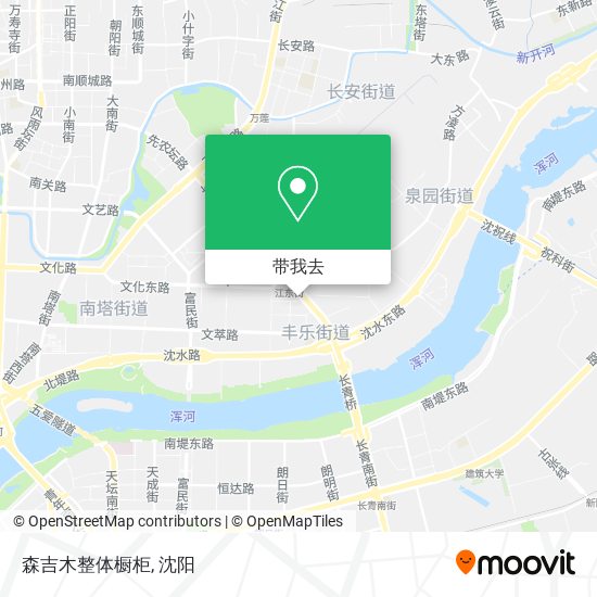 森吉木整体橱柜地图