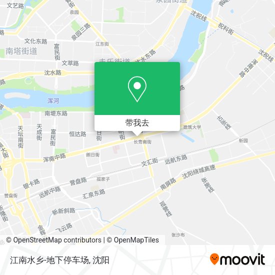 江南水乡-地下停车场地图