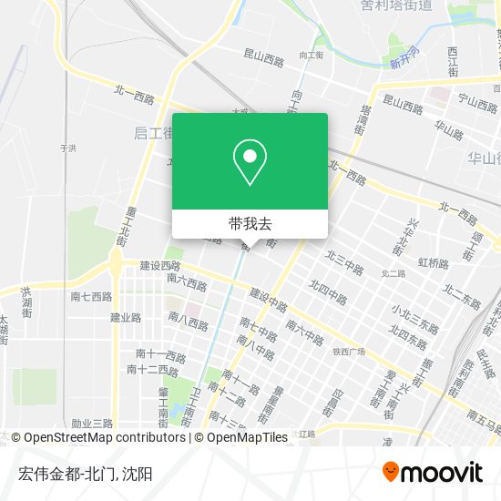 宏伟金都-北门地图