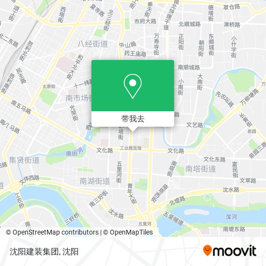 沈阳建装集团地图
