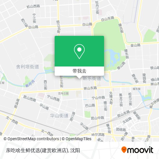 亲吃啥生鲜优选(建赏欧洲店)地图
