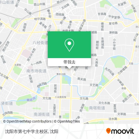 沈阳市第七中学主校区地图