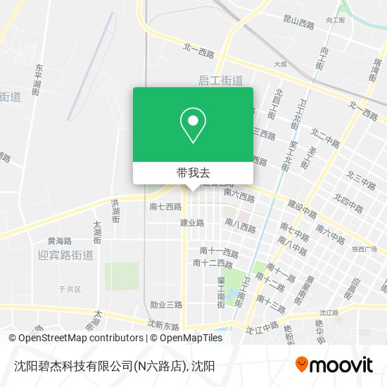 沈阳碧杰科技有限公司(N六路店)地图