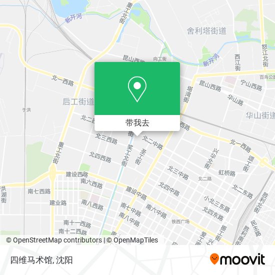 四维马术馆地图