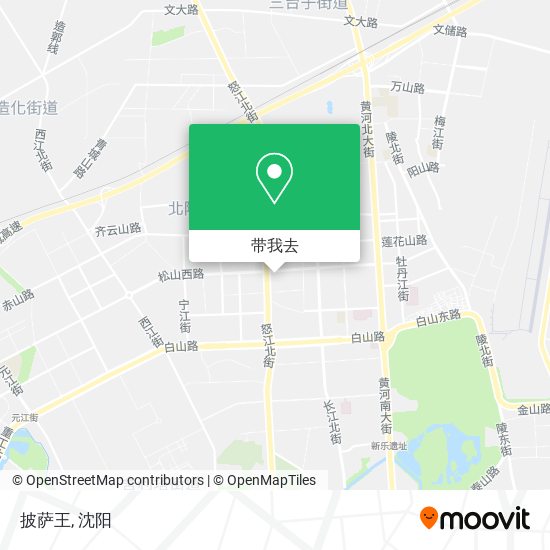 披萨王地图