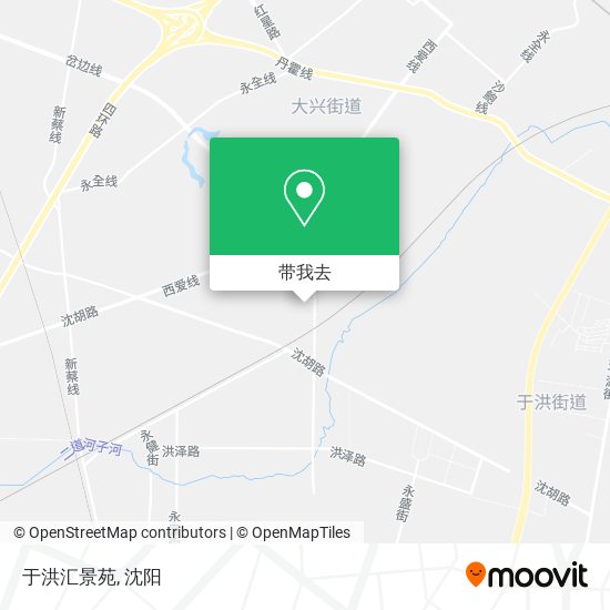 于洪汇景苑地图