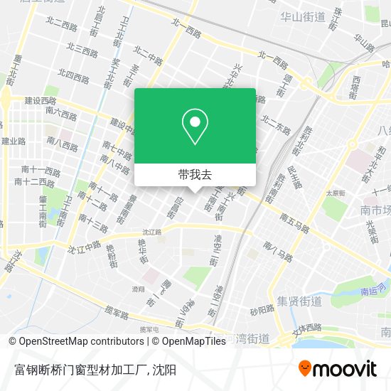 富钢断桥门窗型材加工厂地图