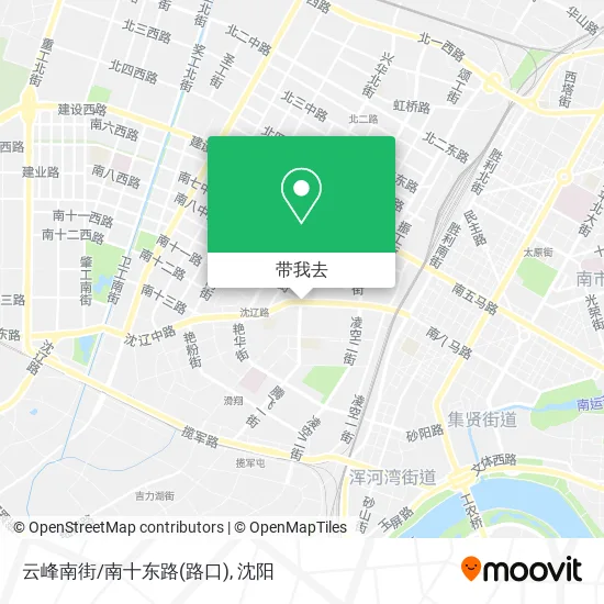 云峰南街/南十东路(路口)地图