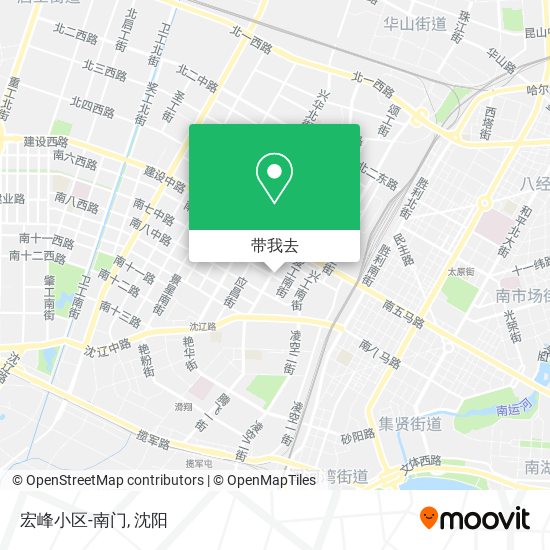 宏峰小区-南门地图