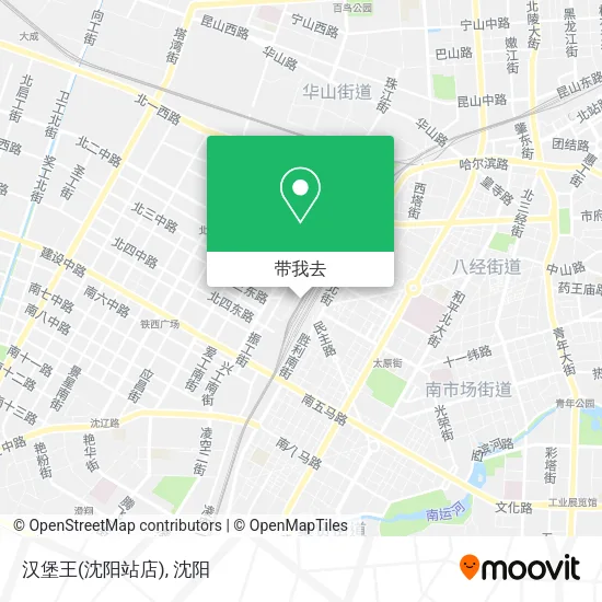 汉堡王(沈阳站店)地图