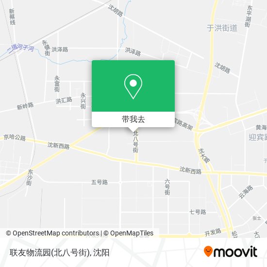 联友物流园(北八号街)地图
