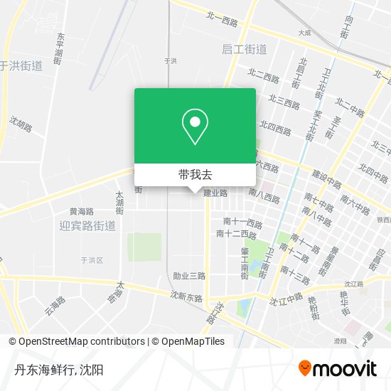 丹东海鲜行地图