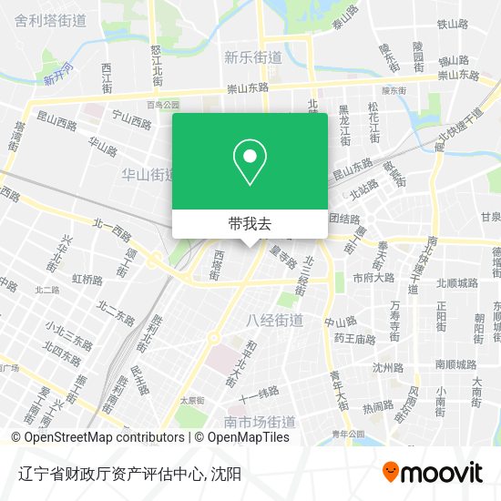 辽宁省财政厅资产评估中心地图