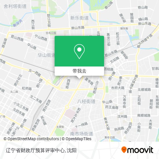 辽宁省财政厅预算评审中心地图