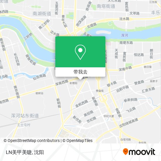 LN美甲美睫地图