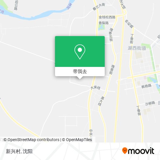 新兴村地图