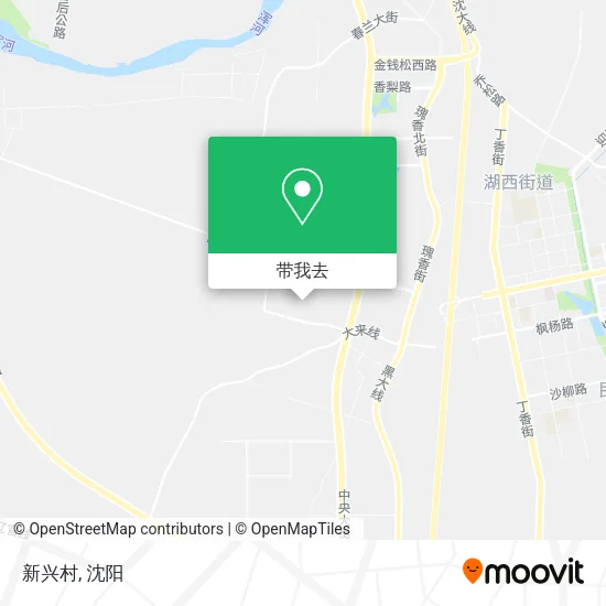 新兴村地图