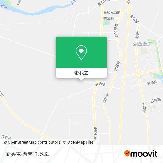 新兴屯-西南门地图