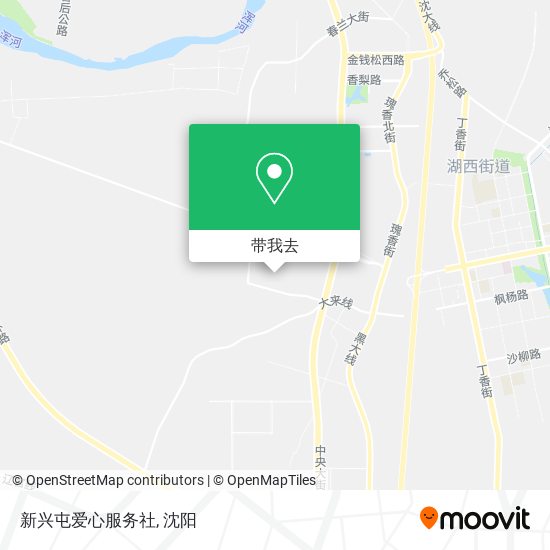 新兴屯爱心服务社地图