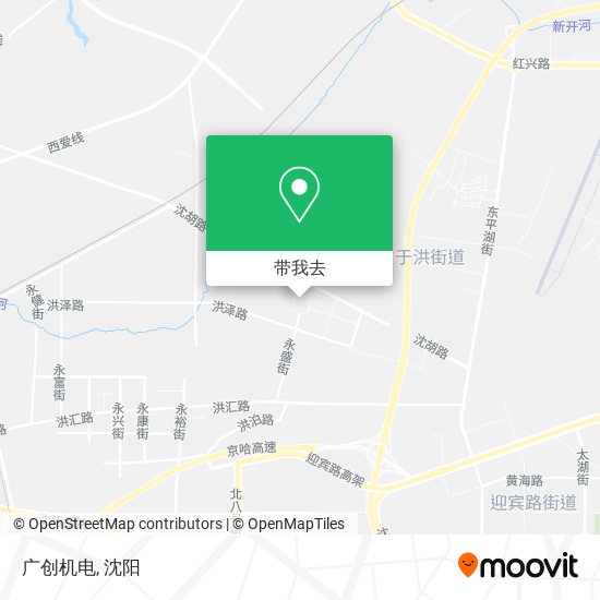 广创机电地图