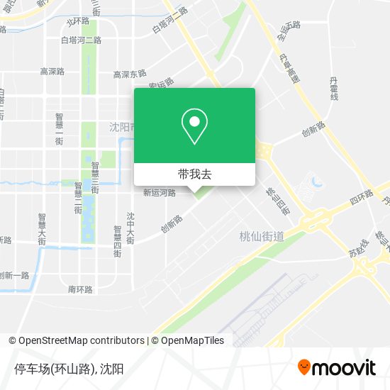 停车场(环山路)地图