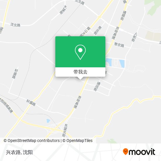 兴农路地图