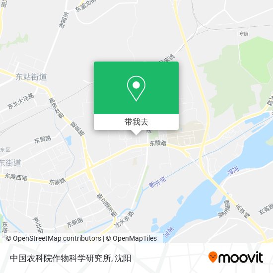 中国农科院作物科学研究所地图