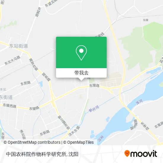 中国农科院作物科学研究所地图