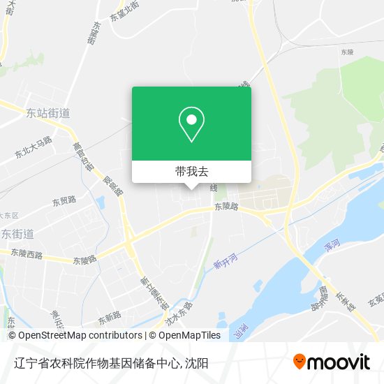 辽宁省农科院作物基因储备中心地图
