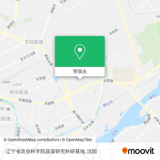辽宁省农业科学院蔬菜研究科研基地地图