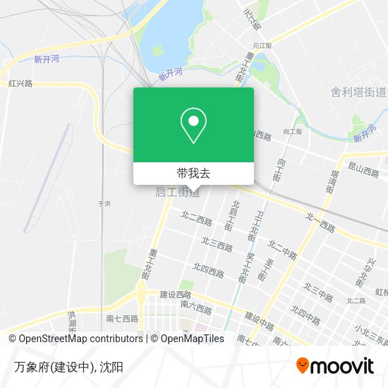 万象府(建设中)地图