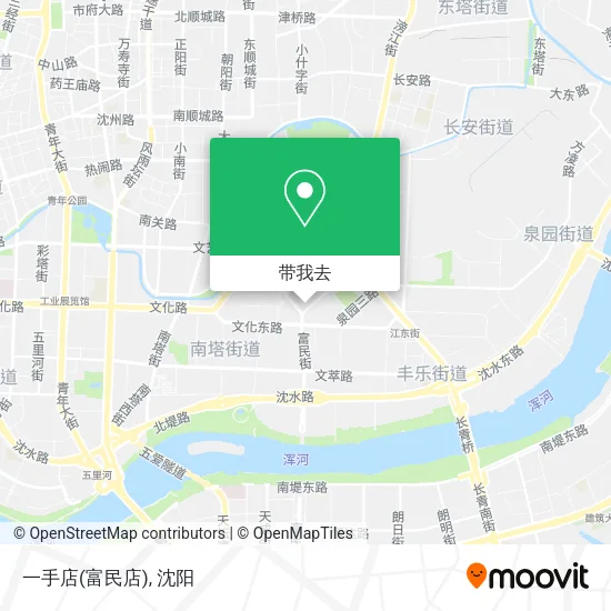 一手店(富民店)地图