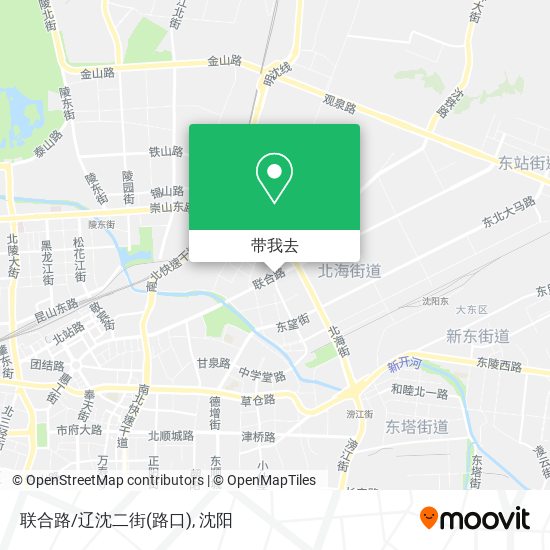 联合路/辽沈二街(路口)地图